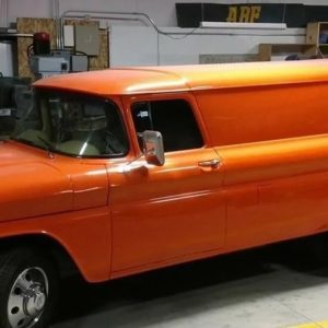 1963 Chevy 1 ton panel truck.