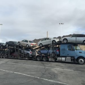 2015  Volvo VAH64300 and 2006 10 Car Carrier