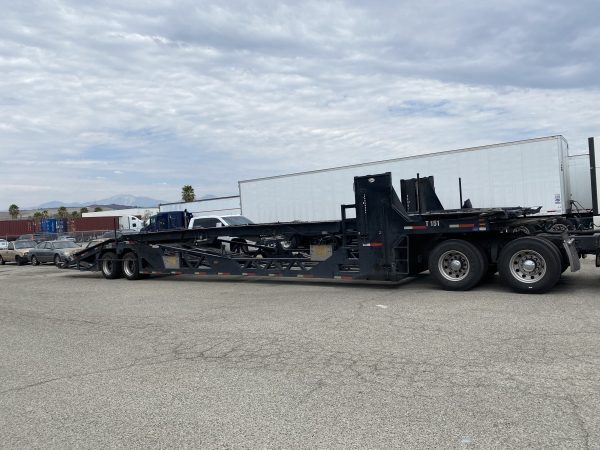 2011 Freightliner Cascadia & Cottrell 5308, 8 car trailer - Image 5