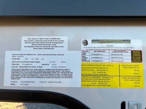 2024 HEARTLAND CYCLONE 4270 & 2017 Ram 3500 Laramie DRW - Image 27