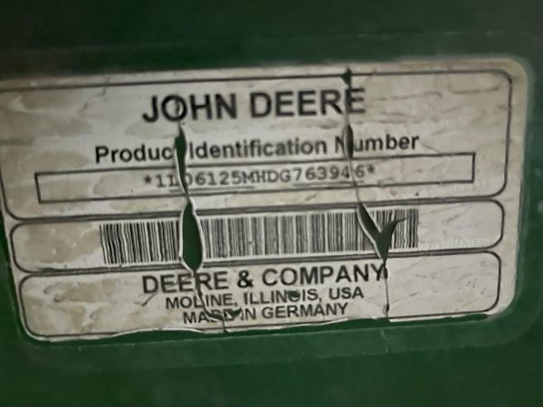 2016 John Deere 6125 - Image 11