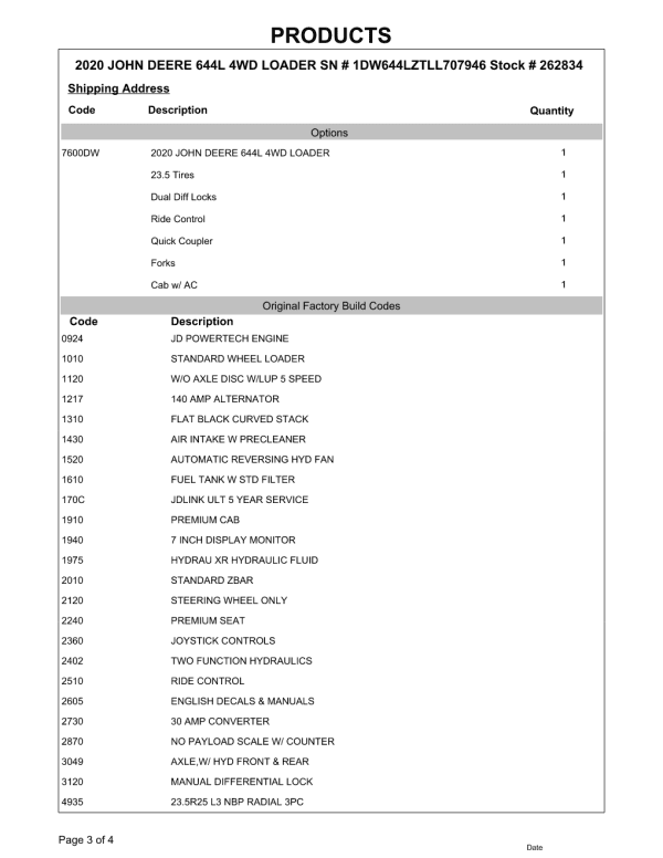 2020 DEERE 644L - Image 23