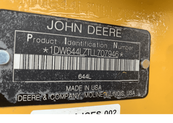 2020 DEERE 644L - Image 8