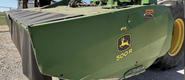 2021 John Deere W235R WINDROWER W/R500 HEADER - Image 10
