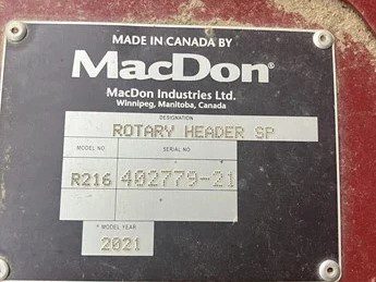 2021 MAC DON M1240 - Image 13