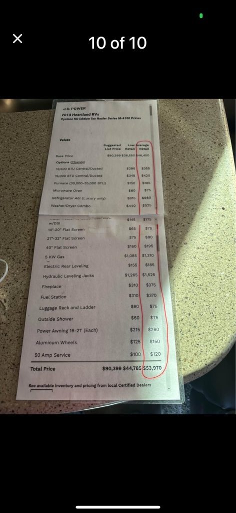 2014 HEARTLAND CYCLONE HD EDITION 4100 - Image 3