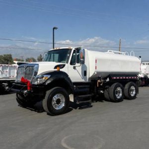 2010 International 6x6 Water Truck BRAND NEW TANK AND PLUMBING