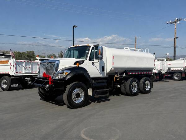 2010 International 6×6 Water Truck BRAND NEW TANK AND PLUMBING