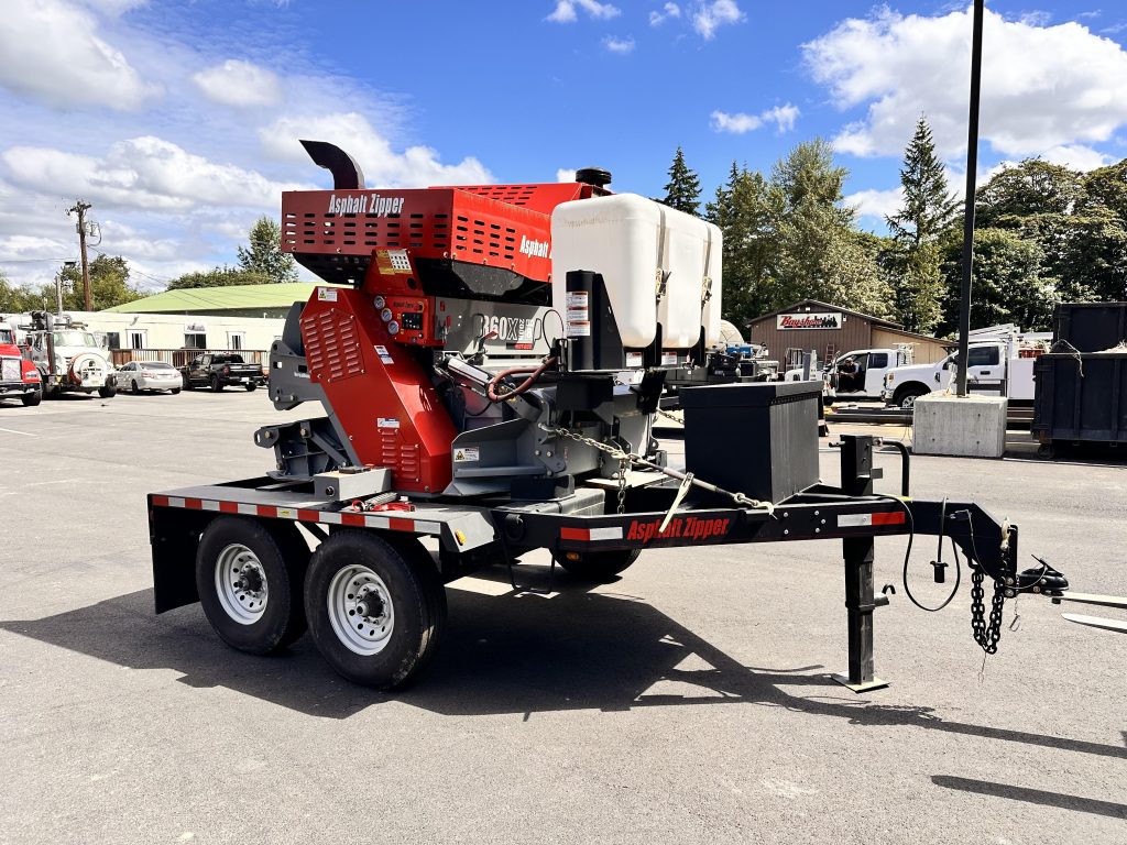 24″ Asphalt Zipper 360