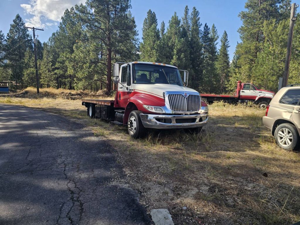 International Tow Truck Roll Back