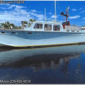 46' 1955 Huckins FAIRFOAM FLYER