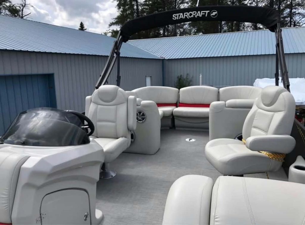 2017 Starcraft SLS5 Tritoon Boat – 200 HP Mercury – Trailer Included - Image 3