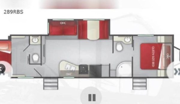 2020 CRUISER RV SHADOW CRUISER ULTRA LITE 289RBS - Image 8
