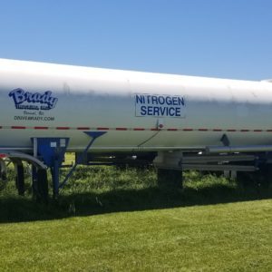 Nitrogen trailers and storage Vessels