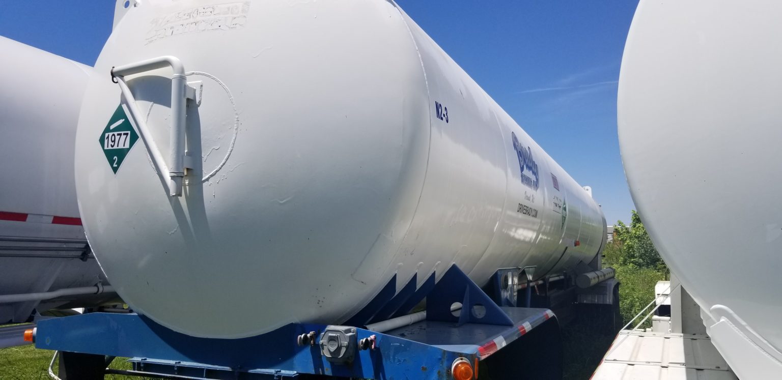 Nitrogen trailers and storage Vessels Nationwide Auctions