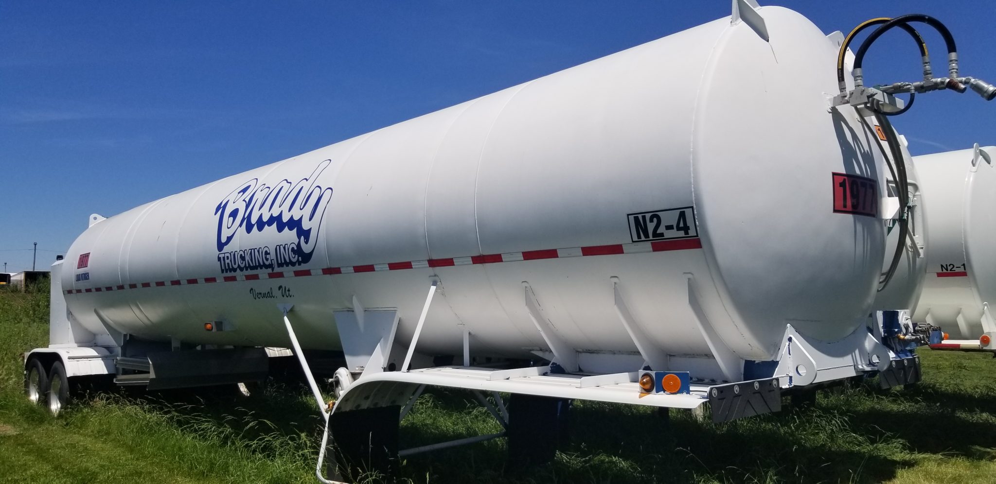 Nitrogen trailers and storage Vessels Nationwide Auctions