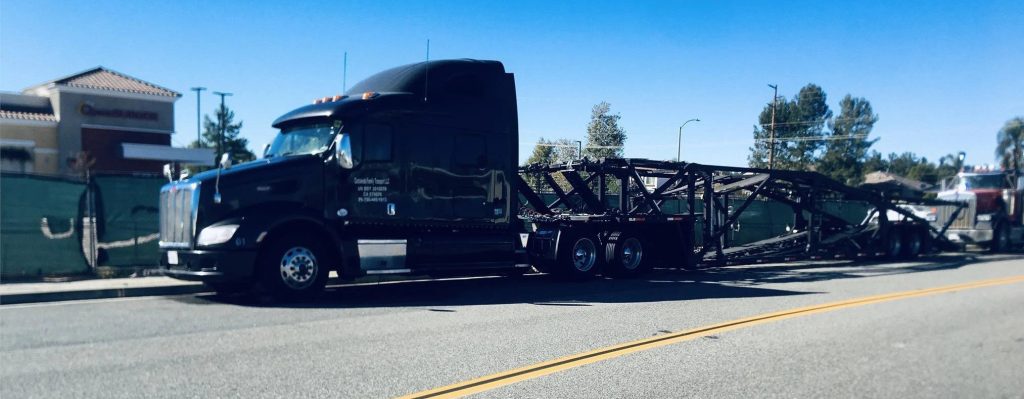 2014 PETERBILT 587 & 1997 JM 8 Car Trailer Fully Rebuilt - Image 5