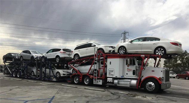 2004 Peterbilt 379 & 1996 Boydstun EZ-Loader 10 Car Carrie - Image 2