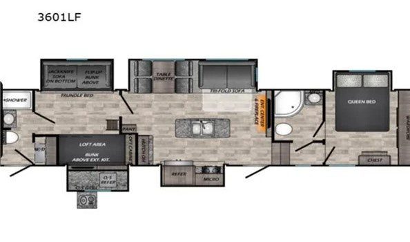 2021 CROSSROADS VOLANTE 3601LF - Image 11