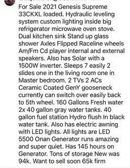2021 GENESIS SUPREME GENESIS 33CKXL - Image 13