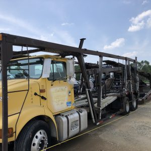 2001 International Transtar F-8100 Car Carrier