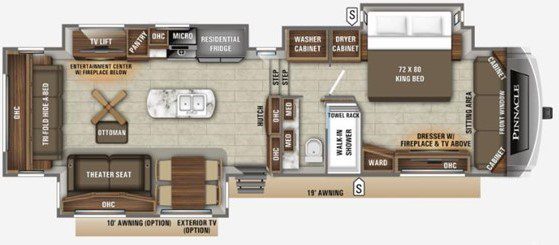 2019 JAYCO PINNACLE 36SSWS - Image 21
