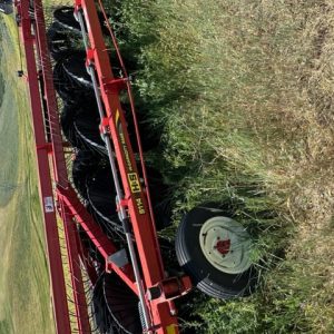 Model 5114 H@S High Capacity Rake & Model 2000 Great Plains Drill
