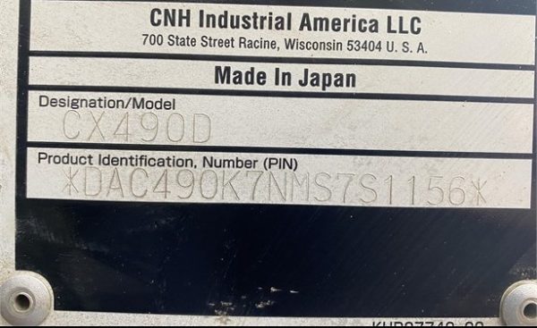 2021 CASE CX490D - Image 18