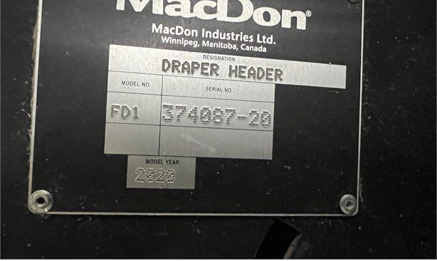 2020 MAC DON FD140 - Image 7