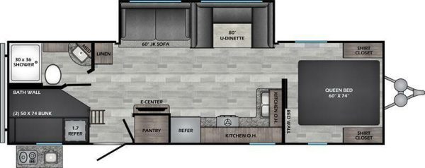 2020 CROSSROADS ZINGER 280BH - Image 3