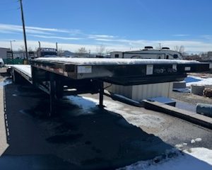 22 jnt step deck drop deck 63 foot trailer