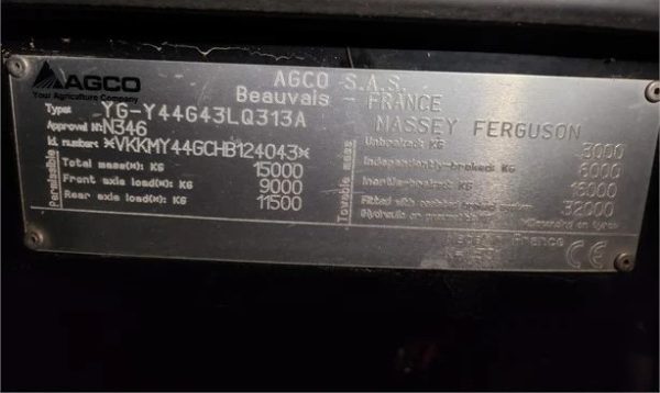 2018 MASSEY FERGUSON 8727 - Image 11