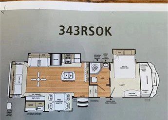 2017 FOREST RIVER SANDPIPER 343RSOK - Image 9